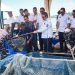 Wujudkan Ketahanan Pangan Nasional, Dankodaeral IX Gelar Panen Ikan di Keramba Jaring Apung