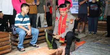 Lestarikan Budaya dan Ekonomi Lokal, Kapolda Maluku Tinjau Ekowisata Sagu di Negeri Rutong 