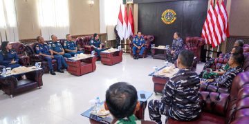 KSOP Ambon Datangi Kodaeral IX, Bahas Keselamatan dan Keamanan Pelabuhan   