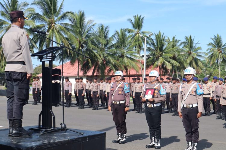 Melanggar Kode Etik Polri, Polres Malteng Pecat Satu Personel Berpangkat IPTU