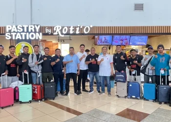 Rombongan KSMI Maluku Tiba di Surabaya, Siap Tempur di Liga Nusantara 2025