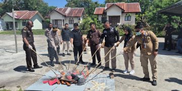 Barang Bukti 22 Perkara Pidana Dimusnahkan Kejari KKT, Seperti Ini Jenis Perkaranya