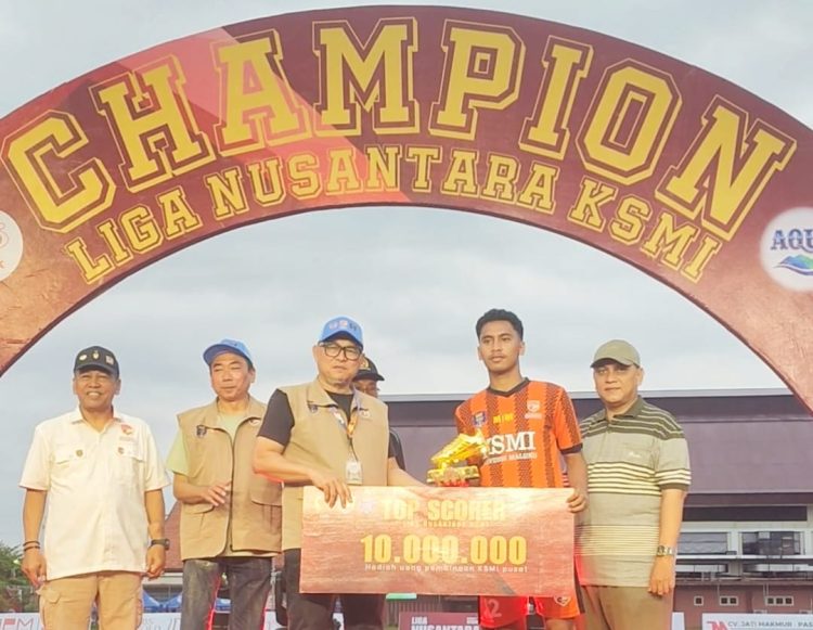 Juara Empat di Liga Nusantara KSMI 2025, Maluku Juga Dapat Prestasi Top Score