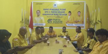 Solid Bergerak, Golkar Buru Selatan Sepakat Menangkan RBS di Musda Maluku
