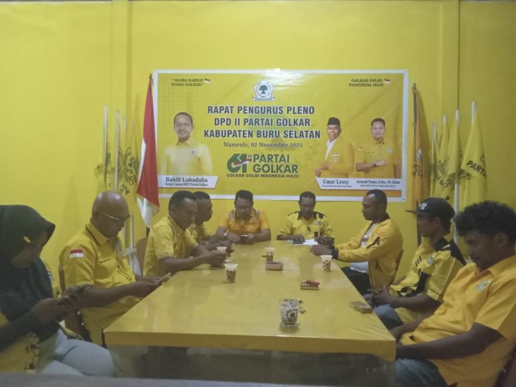 Solid Bergerak, Golkar Buru Selatan Sepakat Menangkan RBS di Musda Maluku