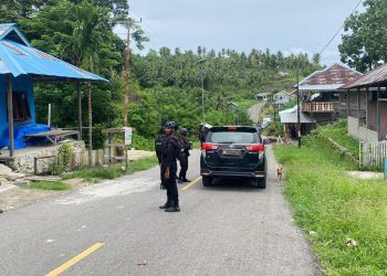 Insiden Pengamanan Konflik Antar Desa di KKT, Satu Personel Polsek Kormomolin Terkena Panah