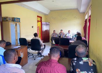Rapat Forkopincam Seram Barat, Kamtibmas dan Miras Jadi Sorotan Kapolres SBB