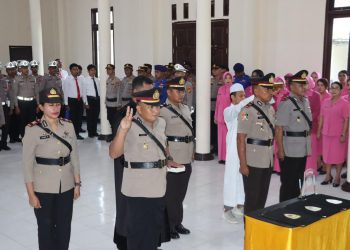 Lanjutkan Putusan Kapolda Maluku – Polres SBB Gelar Sertijab dan Pelantikan