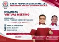 Rapimda Virtual ORADO Maluku Perkuat Konsolidasi Federasi