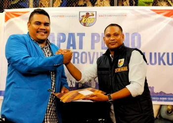 Pleno DPD KNPI Maluku Tetapkan Fahrul Kaisuku karateker Ketua DPD KNPI SBB