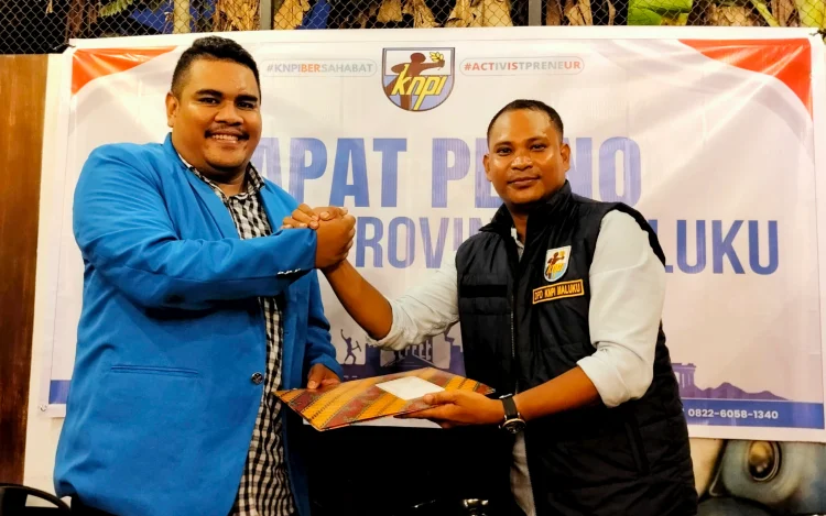 Pleno DPD KNPI Maluku Tetapkan Fahrul Kaisuku karateker Ketua DPD KNPI SBB