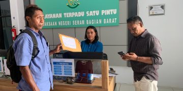 Dugaan Korupsi Dana Desa Makububui Taniwel Timur Resmi Dilaporkan Ke Kejari SBB, Korupsinya Mencapai Rp7 Miliar Lebih