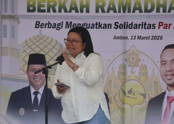 HIPMI Maluku Gelar Aksi Sosial Ramadan, Ratusan Paket Sembako Dibagikan