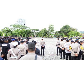 707 Personel Gabungan Amankan Malam Takbiran dan Sholat Idul Fitri di Ambon