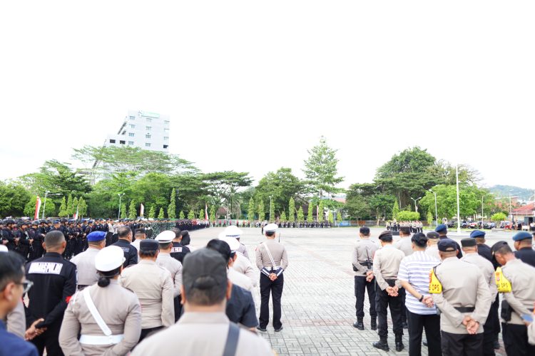 707 Personel Gabungan Amankan Malam Takbiran dan Sholat Idul Fitri di Ambon