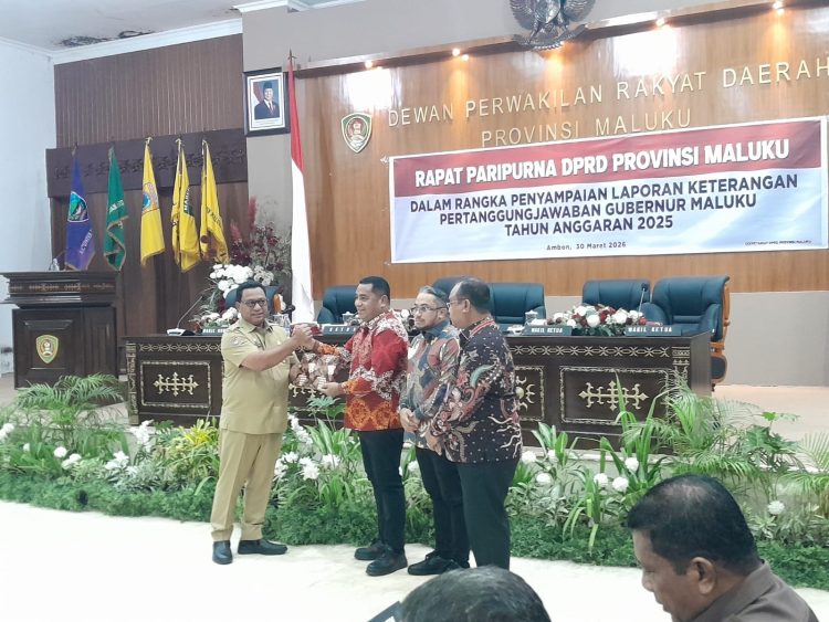 Pemprov Sampaikan LKPJ 2025, DPRD Maluku Soroti Tantangan Daerah