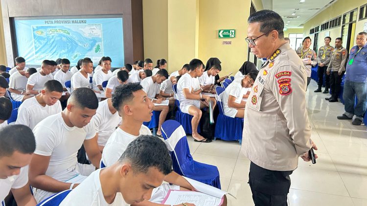 Dipastikan Seleksi Akpol 2026 Bersih & Transparan, Tahap Kesehatan Diawasi Langsung Irwasda Polda Maluku